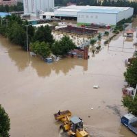 ভারী বৃষ্টি-বন্যা: চীনের ৫ শহরে রেড অ্যালার্ট