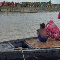 শিবগঞ্জে নৌকাডুবি, নানি-নাতির মরদেহ উদ্ধার, নিখোঁজ ৭
