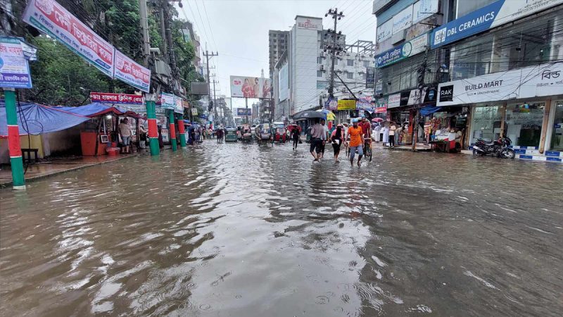 ফেনী শহর জলমগ্ন, ফুলগাজী ও পরশুরামে ৭০টি গ্রাম প্লাবিত