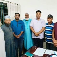 মেহেন্দিগঞ্জে সাংবাদিকদের সাথে নবাগত ওসির মতবিনিময়