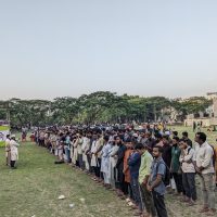 বেরোবিতে ইয়াহিয়া সিনওয়ারের গায়েবানা জানাজা অনুষ্ঠিত