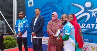 ৬৪ জেলার প্রতিযোগীদের নিয়ে মাদারীপুর ম্যারাথন দৌড় প্রতিযোগিতা
