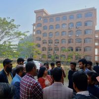 ব্যাডমিন্টন কোর্ট উদ্বোধন ববি উপাচার্যের: কোর্ট হবে কংক্রিটের