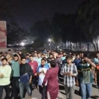চব্বিশের বাংলায় শাহবাগের ঠাঁই নাই’ স্লোগানে মধ্যরাতে উত্তাল ইবি