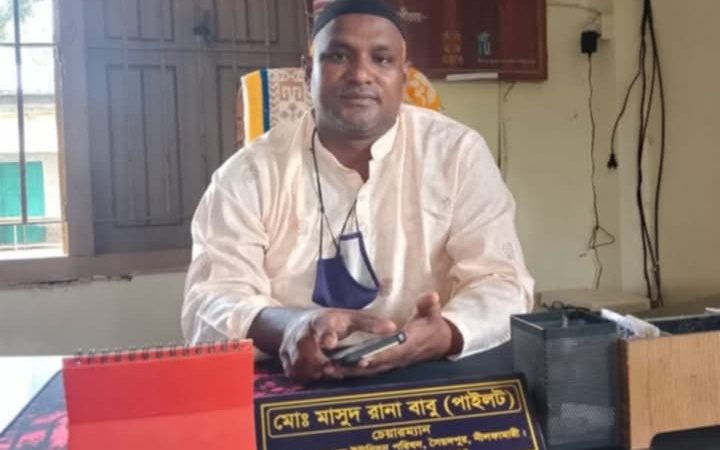 সৈয়দপুরে খাতামধুপুর ইউপি  চেয়ারম্যান পাইলট বাবু আটক