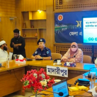 মাদারীপুরে জুলাই গণঅভ্যুত্থানে ‘সি’ ক্যাটাগরি আহতদের মাঝে চেক বিতরণ
