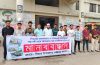 শিবচরে অবৈধভাবে বালু উত্তোলনের প্রতিবাদে মানববন্ধন