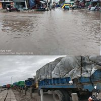 ৩ নম্বর সতর্কতা সংকেত: সন্দ্বীপে ভারী বৃষ্টি, জলজট-যানজটে চরম ভোগান্তি