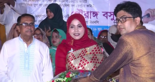 চাঁদাবাজদের কঠোর বার্তা দিলেন  সাবেক এমপি হেলেন জেরিন খান