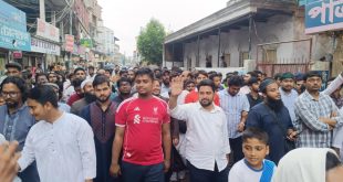 মেহেরপুরে জুলাই পদযাত্রায় এনসিপি নেতৃবৃন্দ