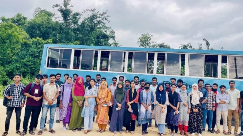 নিষেধাজ্ঞা অমান্য করে কুবির নতুন ক্যাম্পাসে সিএসই বিভাগের ভ্রমণ