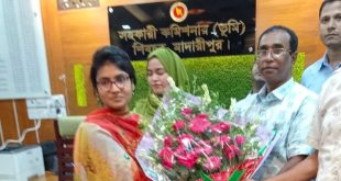 ইউএনও পারভীন খানম এর বদলির খবরে অশ্রুসিক্ত শিবচরবাসী