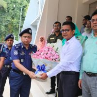 মাদারীপুরে দূর্গাপূজা উপলক্ষে সজাগ থাকতে সবাইকে পুলিশের আহ্বান