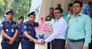 মাদারীপুরে দূর্গাপূজা উপলক্ষে সজাগ থাকতে সবাইকে পুলিশের আহ্বান