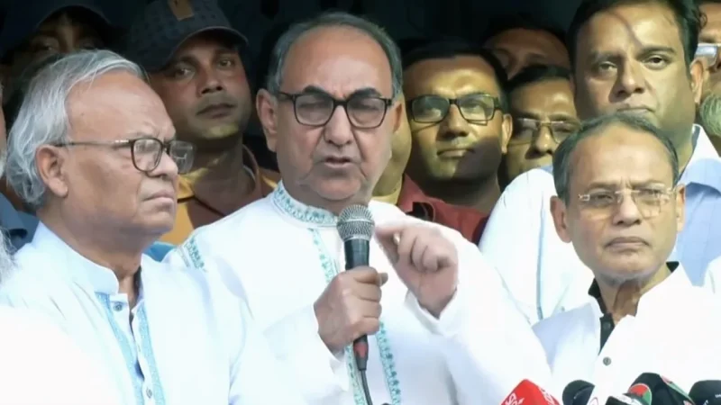 আমার নির্দেশ পেলে তোমাদের তুলোধুনো করে দিত: হাসপাতালের পরিস্থিতি প্রসঙ্গে মির্জা আব্বাস