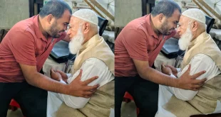 জামায়াত আমির জড়িয়ে ধরে কান্নায় ভেঙে পড়লেন হাদির বড় ভাই