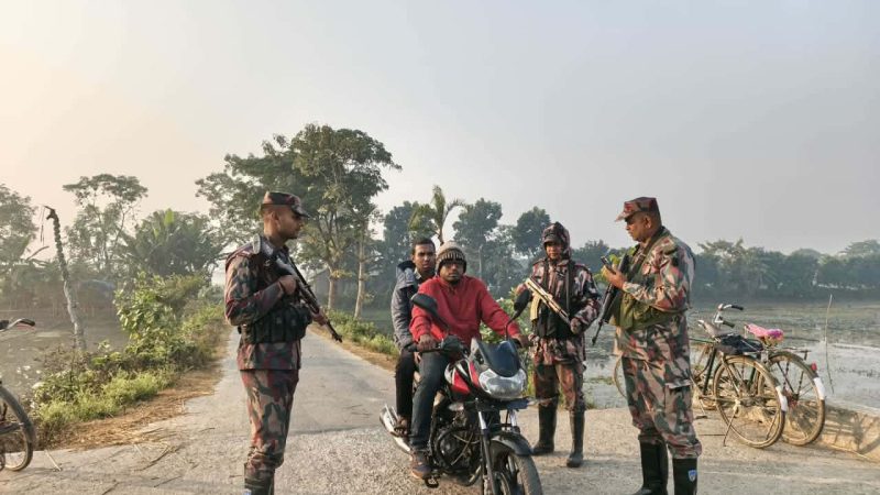 ওসমান হাদীকে গুলিবিদ্ধের ঘটনায় বেনাপোল সীমান্তে বিজিবির কড়া নজরদারি
