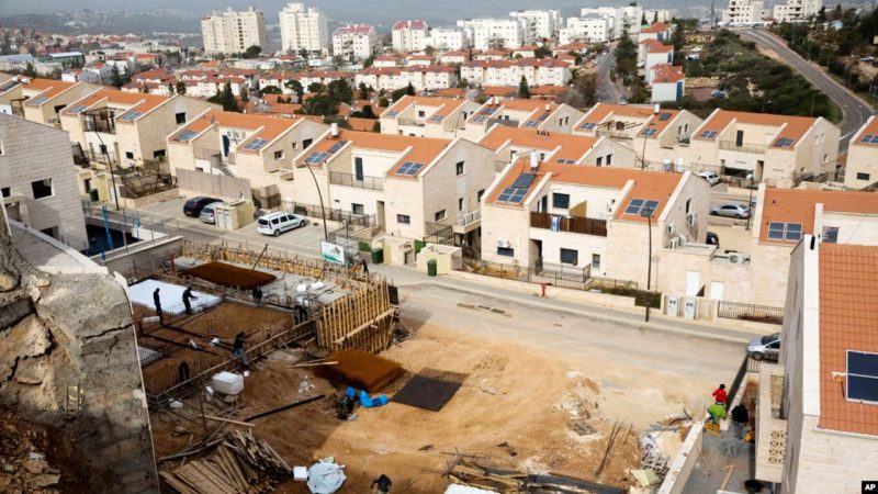 পশ্চিম তীরে ৭ শতাধিক বসতি স্থাপনের অনুমোদন ইসরাইলের