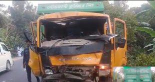 মাদারীপুরে কাভার্ডভ্যানের ধাক্কায় ২ বন্ধু নিহত