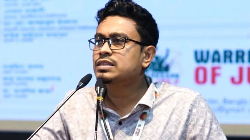 ‘ভুয়া ছবি’ ইস্যুতে বক্তব্য, রিজভীকে প্রকাশ্যে ক্ষমা চাইতে বললেন সাদিক কায়েম